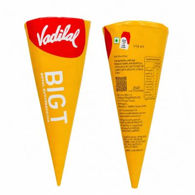 VADILAL BIG-T ROYAL BUTTERSCOTCH CONE - 110 ml